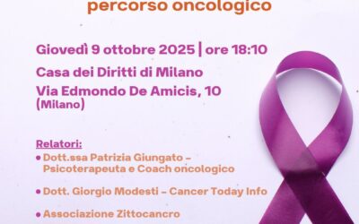 Evento a Milano: Resilienza e supporto psicologico ai malati oncologici